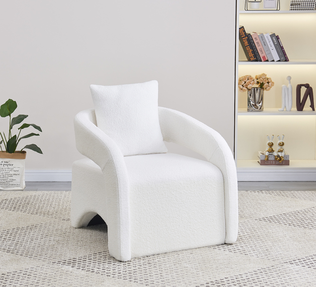 Image of Boucle Arm Chair