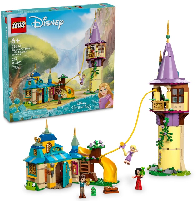 Image of LEGO Disney: Rapunzel's Tower & The Snuggly Duckling - (43241)