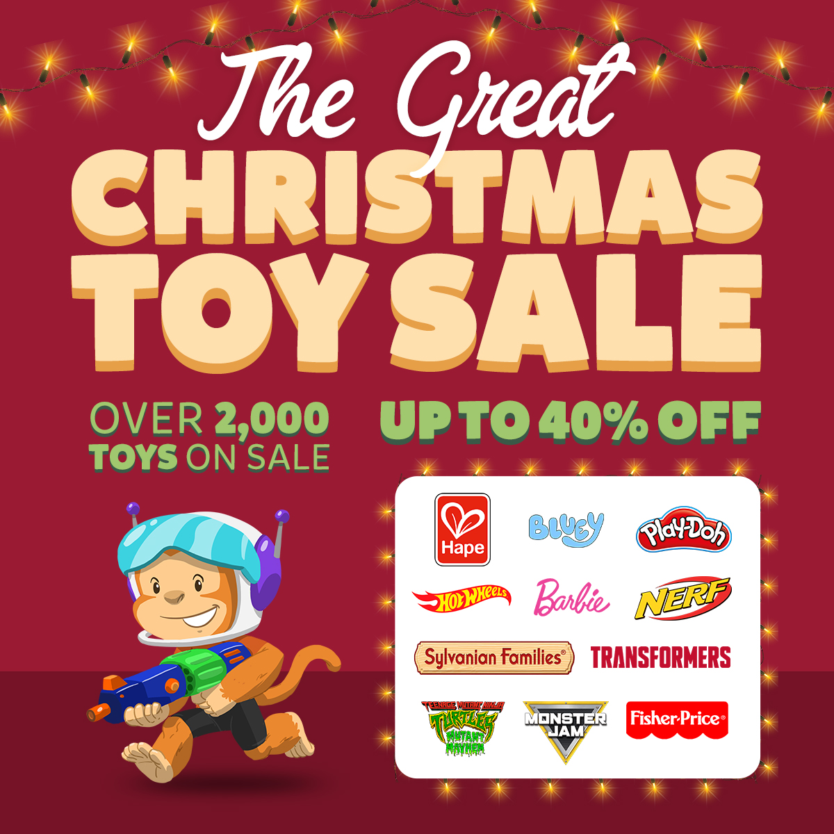 Great Christmas Toy Sale! 