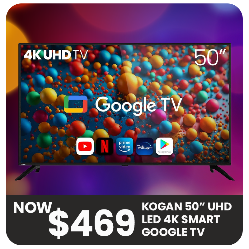 Kogan 50" UHD LED 4K Smart Google TV - U94T