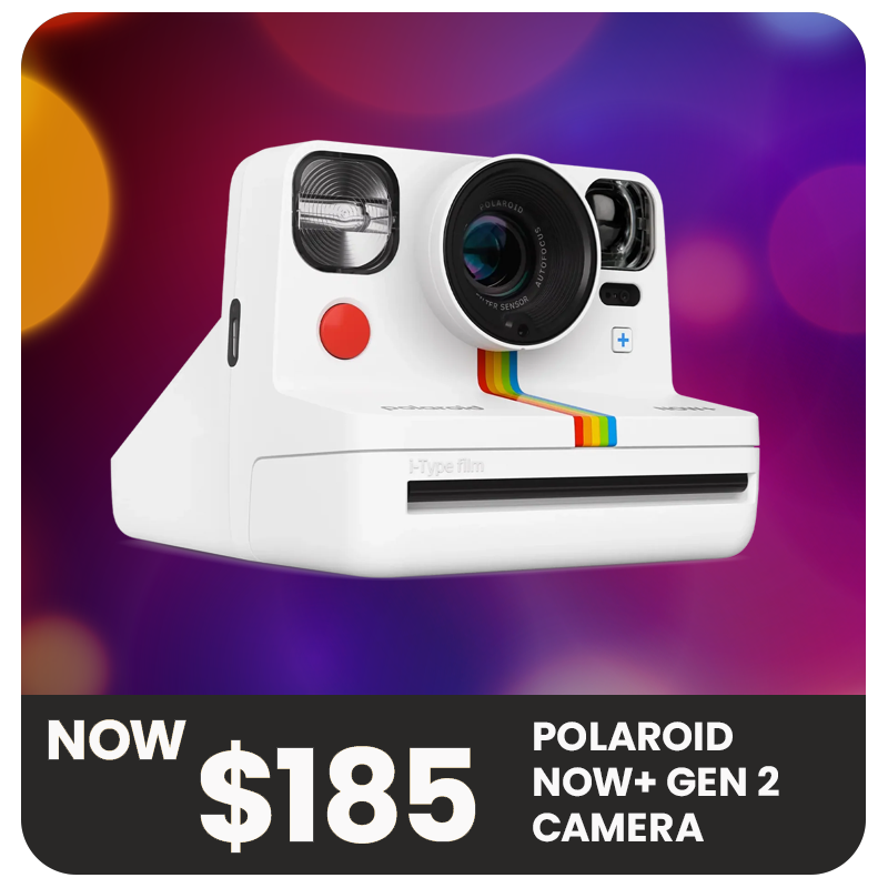 Polaroid Now+ Generation 2 Instant Film Camera - White