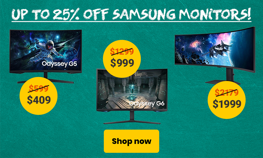 Samsung Monitor deals!