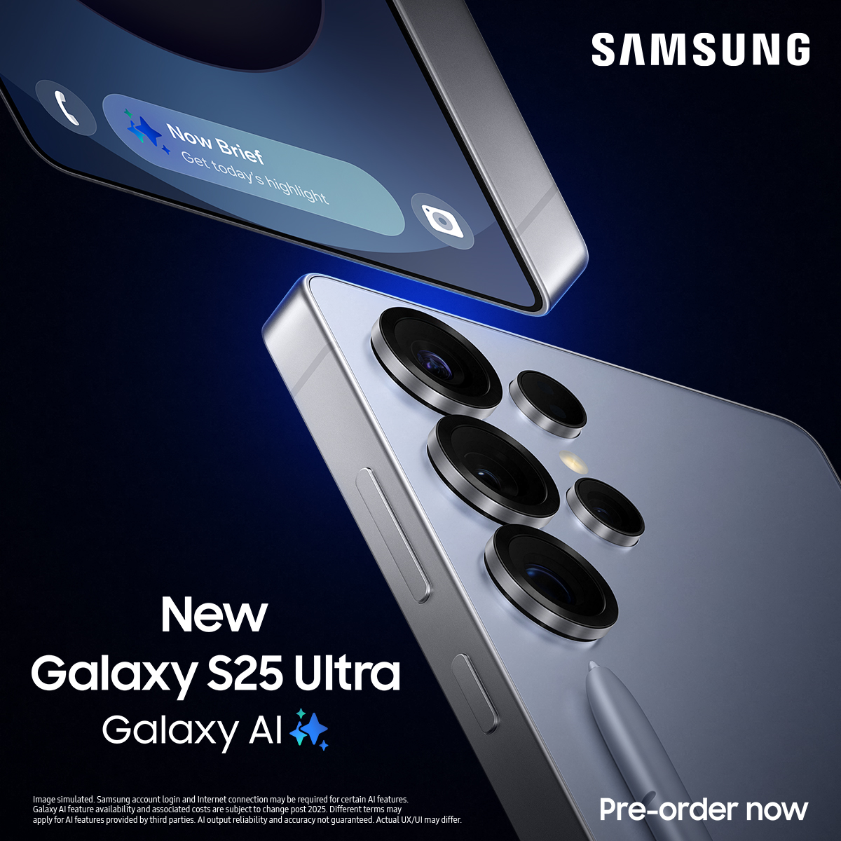 Galaxy S25 Pre-order now live!