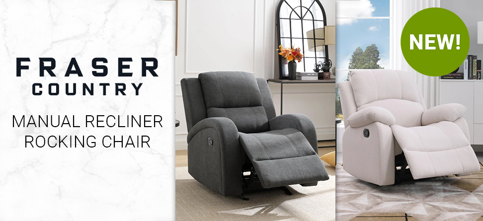 Fraser Country Manual Recliner Rocking Chair 