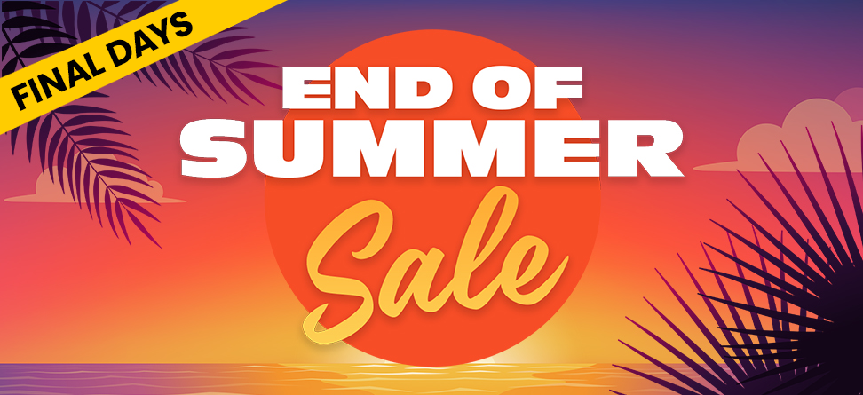 End of Summer Sale 