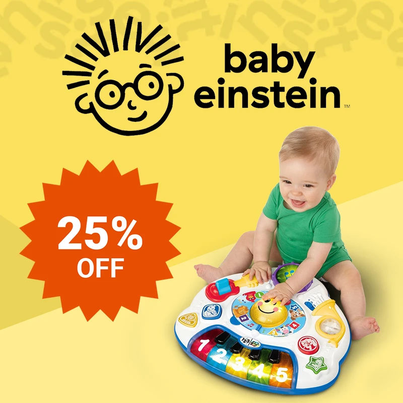 25% off Baby Einstein