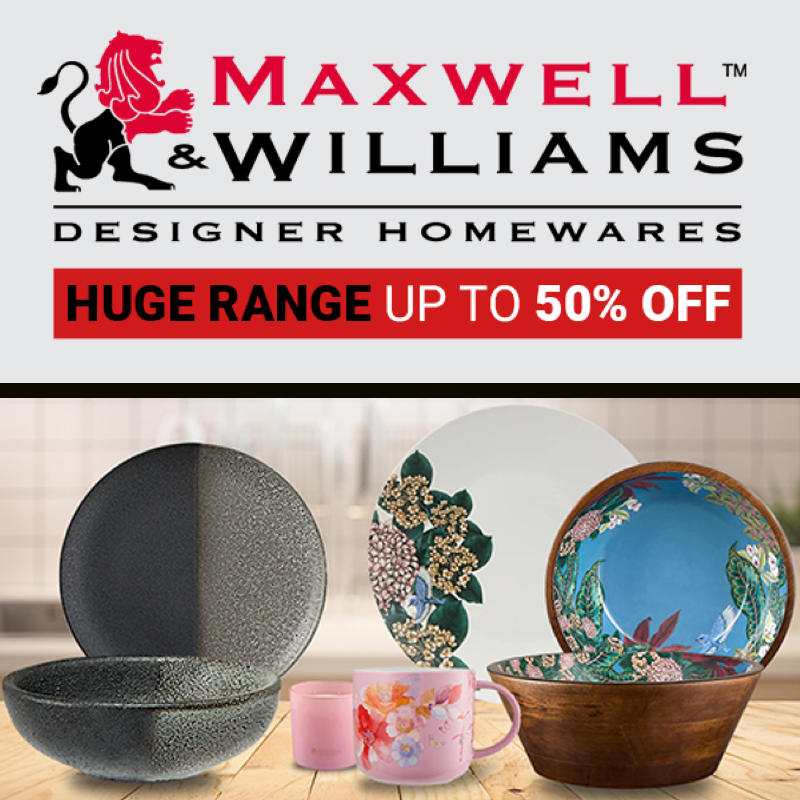 Up to 50% off Maxwell & Williams