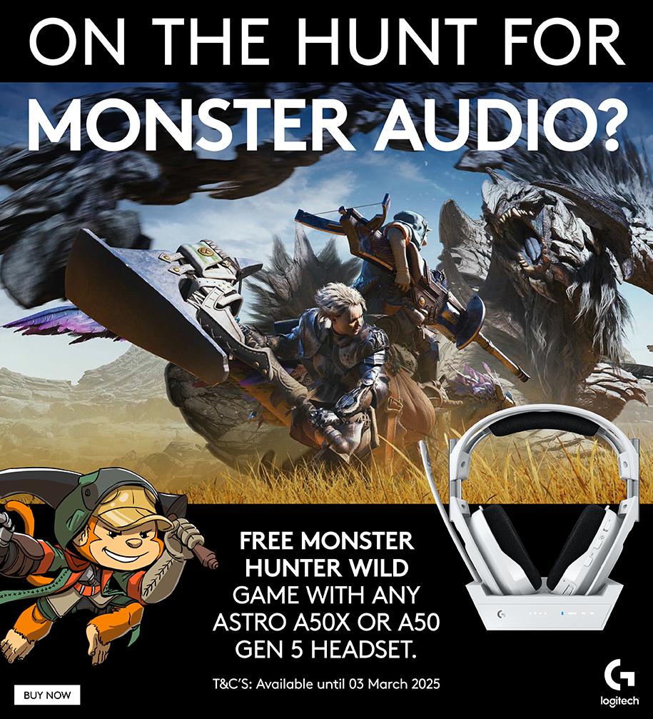 FREE Monster Hunter Game with Astro A50!