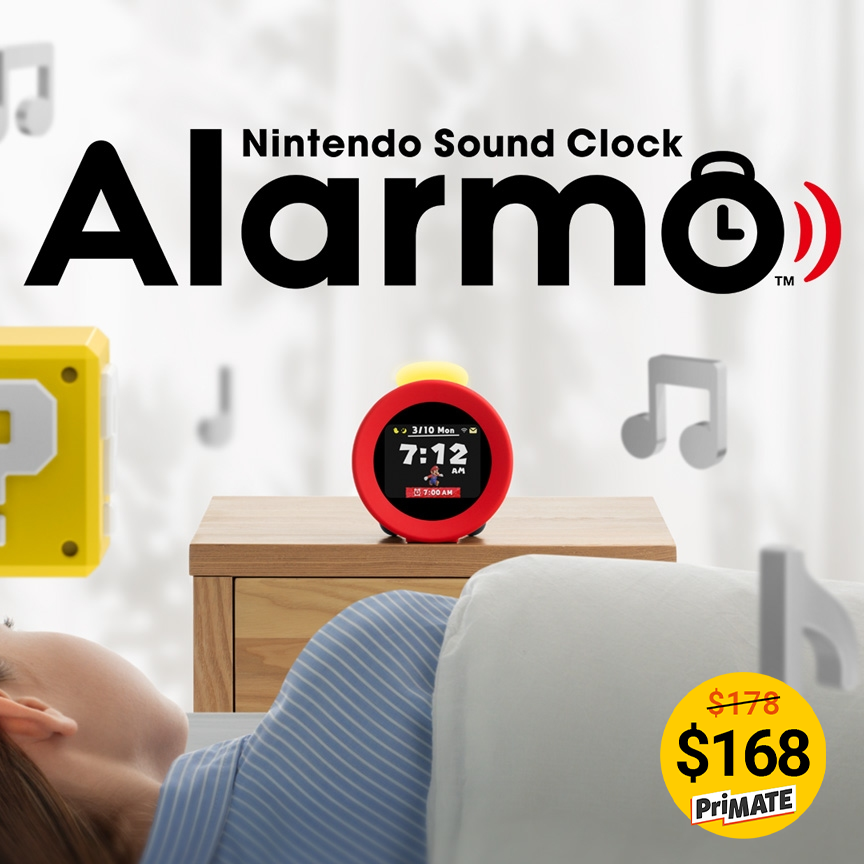 Nintendo Sound Clock: Alarmo