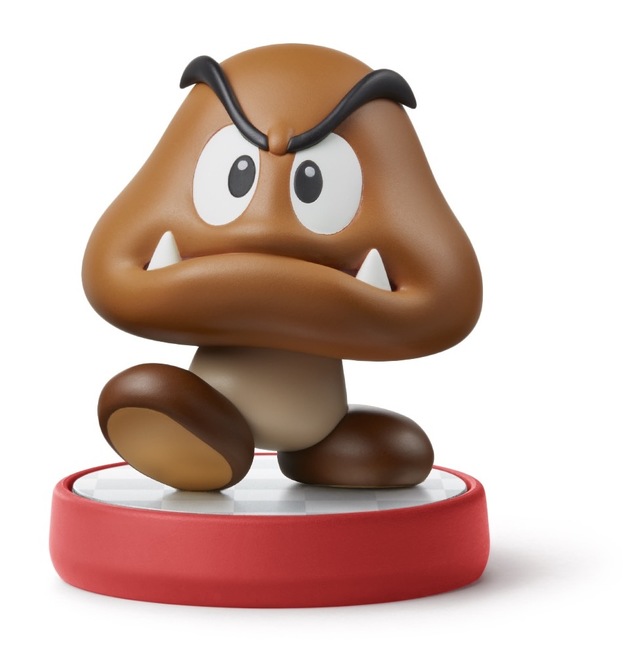 Image of Nintendo Amiibo Goomba - Super Mario Collection