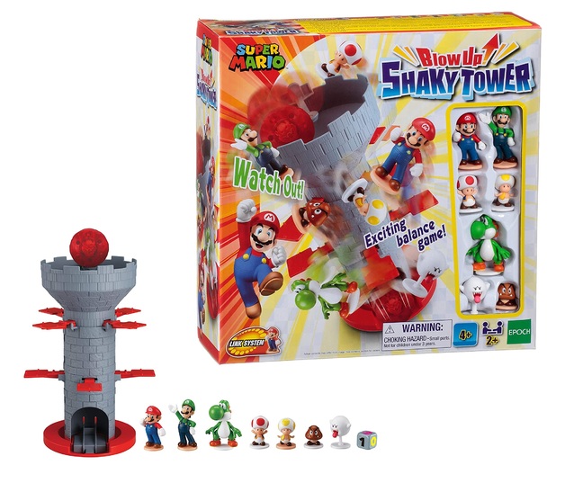 Image of Super Mario: Blow Up! Shaky Tower - Kids Game