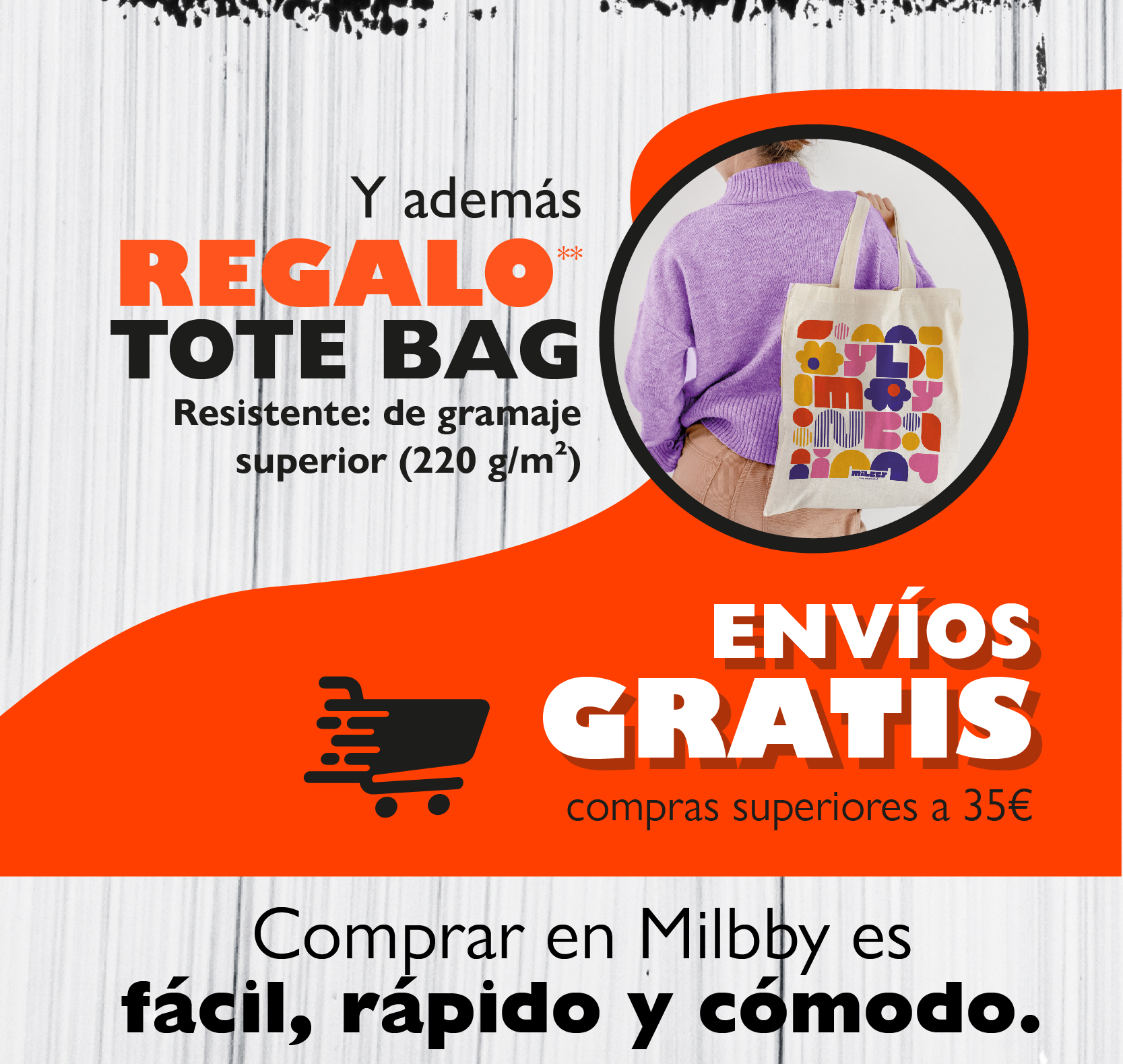 Regalo tote bag y envios gratis