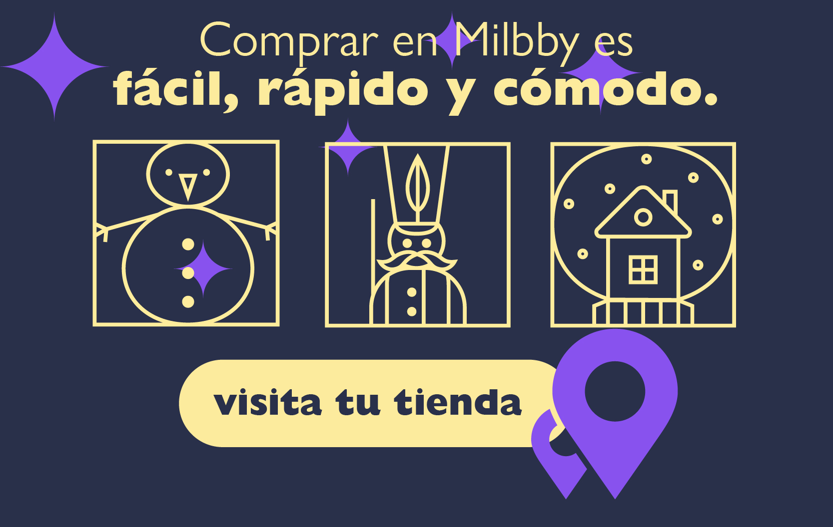 Ahorra como nunca en Milbby.com. Comprar en Milbby es fácil, rápido y cómodo.