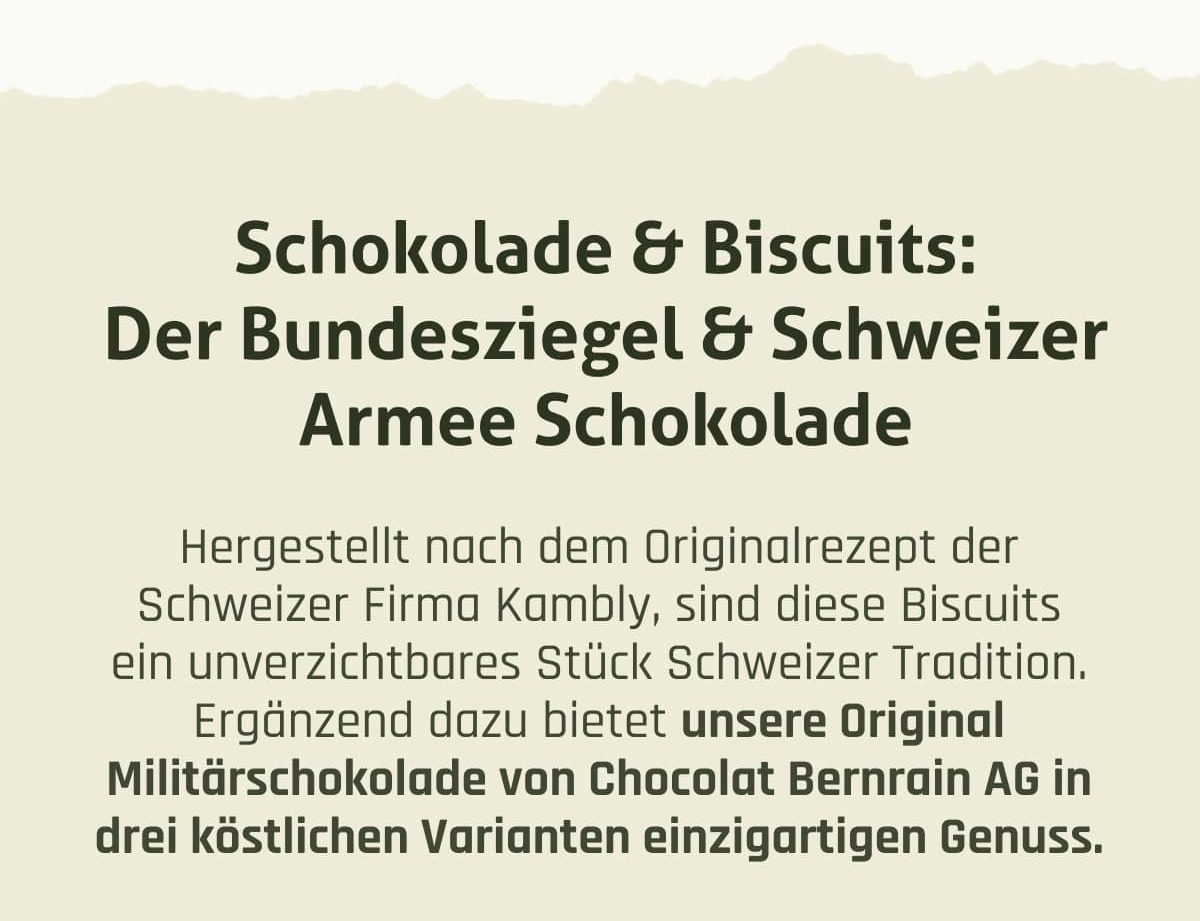 Schokolade & Biscuits