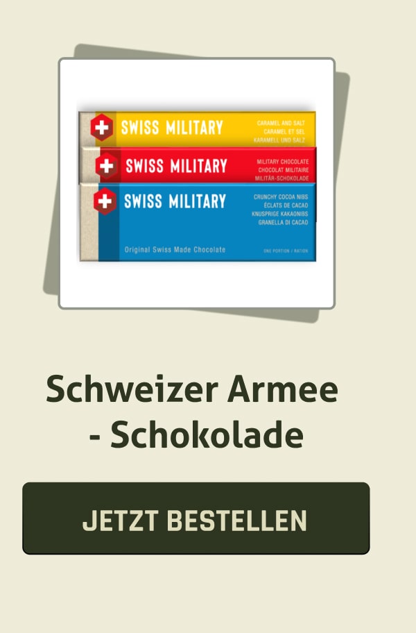 Schweizer Armee - Schokolade Original (Cornflakes)