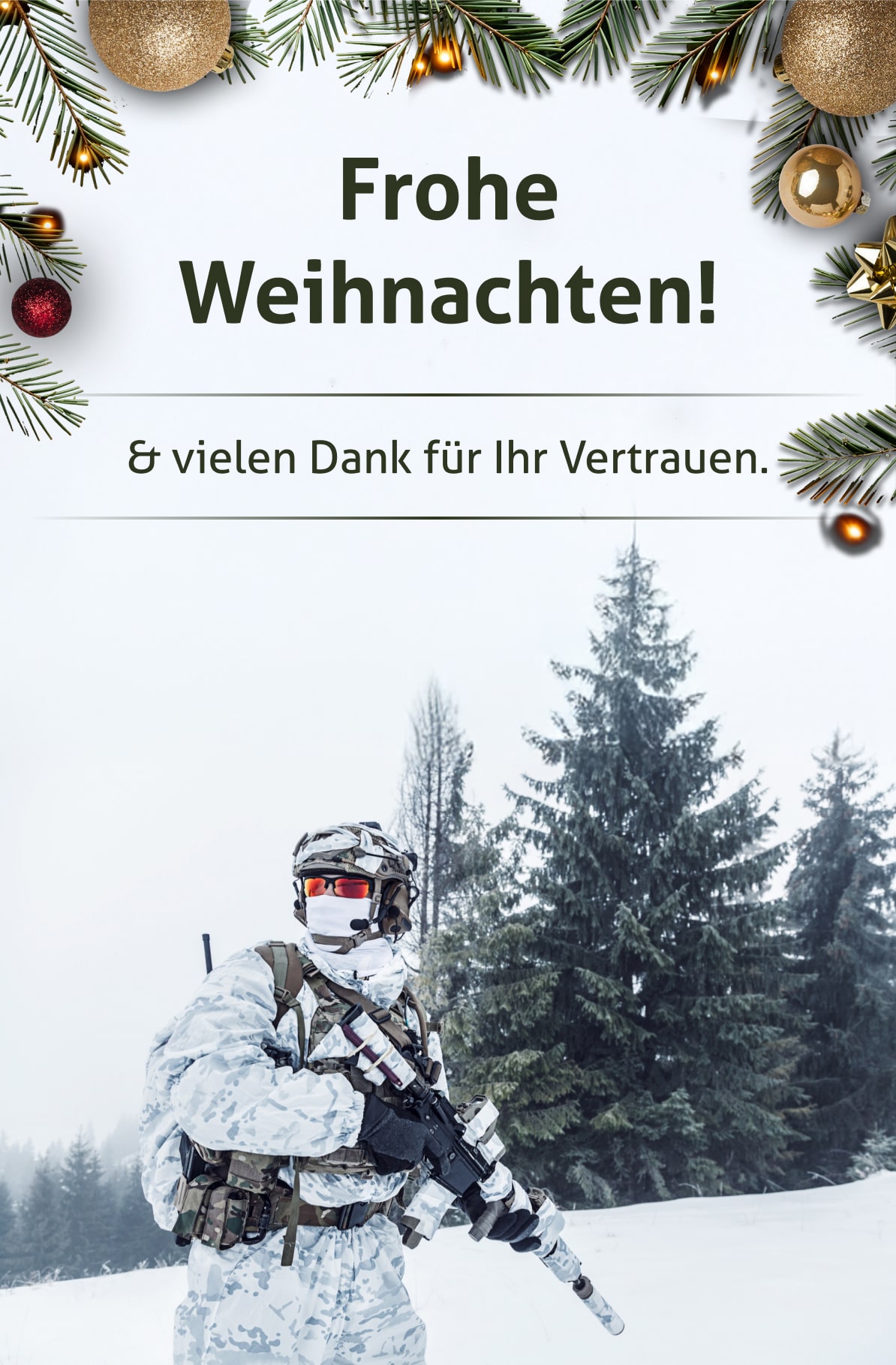 Frohe Weihnachten!