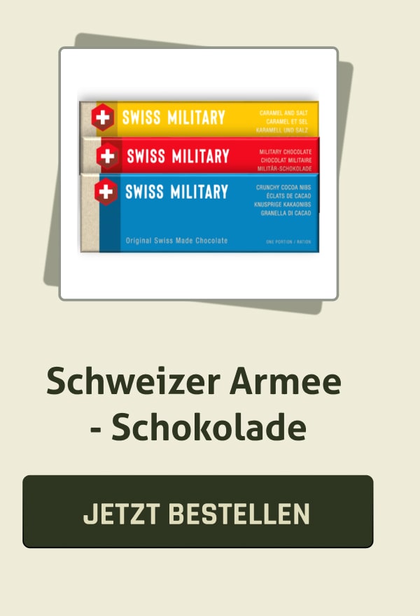 Schweizer Armee - Schokolade Original (Kakaonibs)