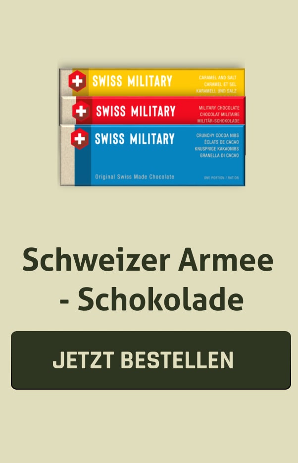 Schweizer Armee - Schokolade Original (Kakaonibs)