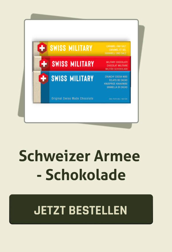 Schweizer Armee - Schokolade