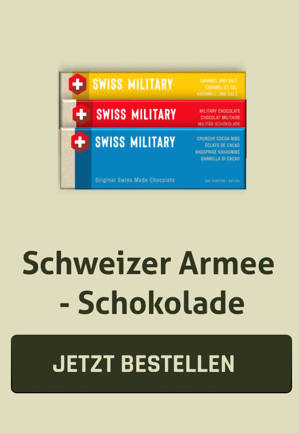 Schweizer Armee - Schokolade Original (Cornflakes)