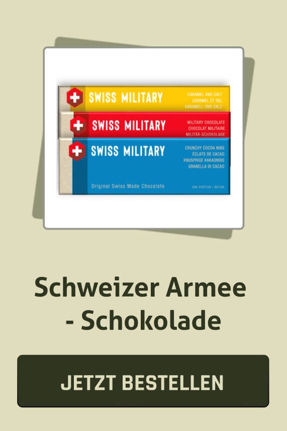 Schweizer Armee - Schokolade