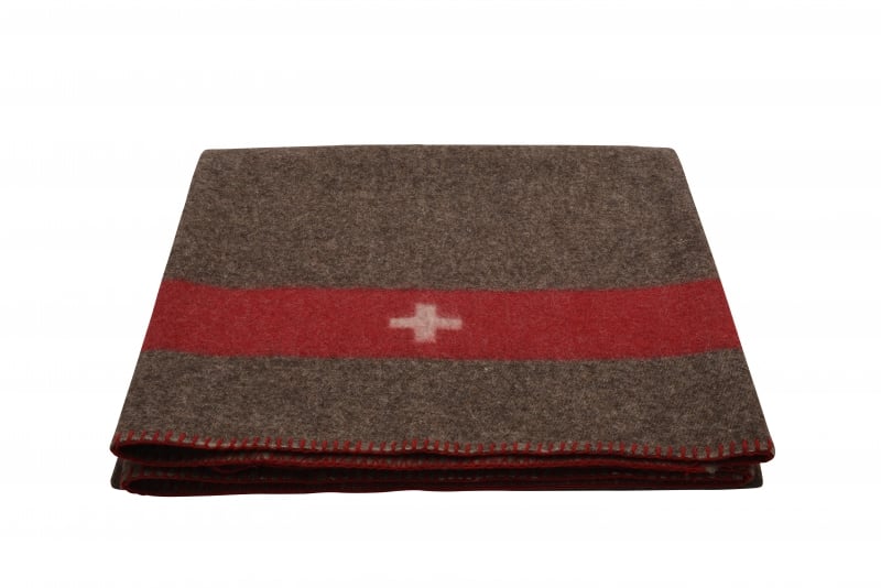 Image of Schweizer Armee Wolldecke - Das Original