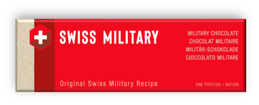 Image of Schweizer Armee - Schokolade Original (Cornflakes)