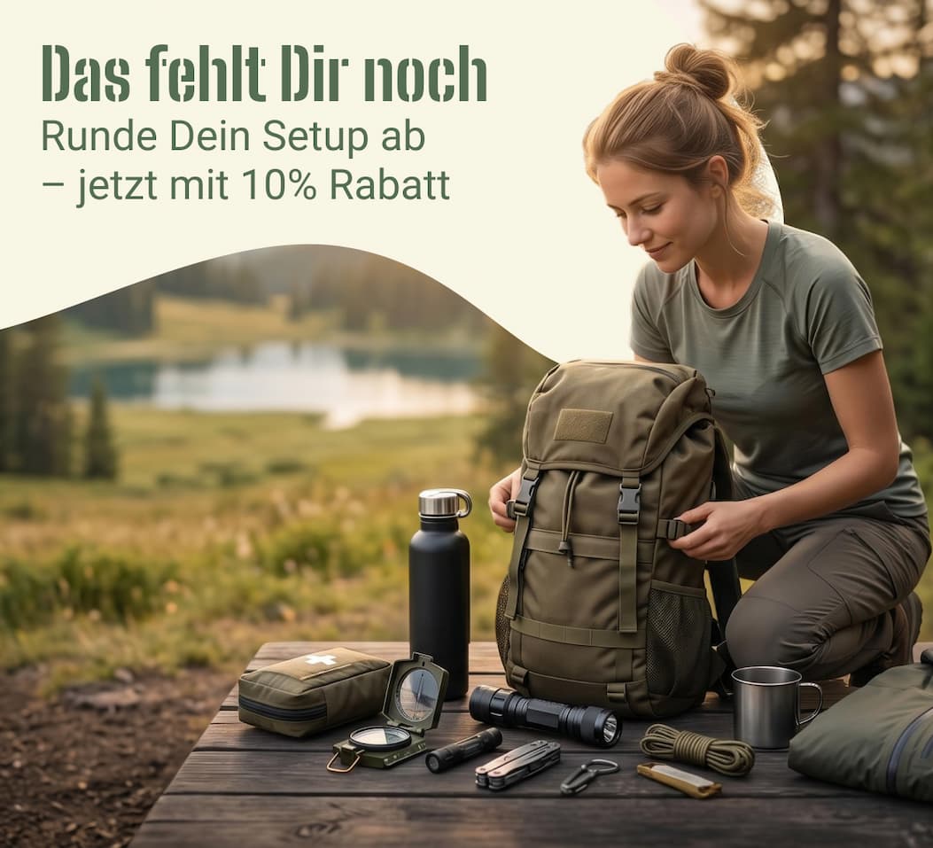 HL: Das fehlt Dir noch SubHL: Runde Dein Setup ab – jetzt mit 10% Rabatt