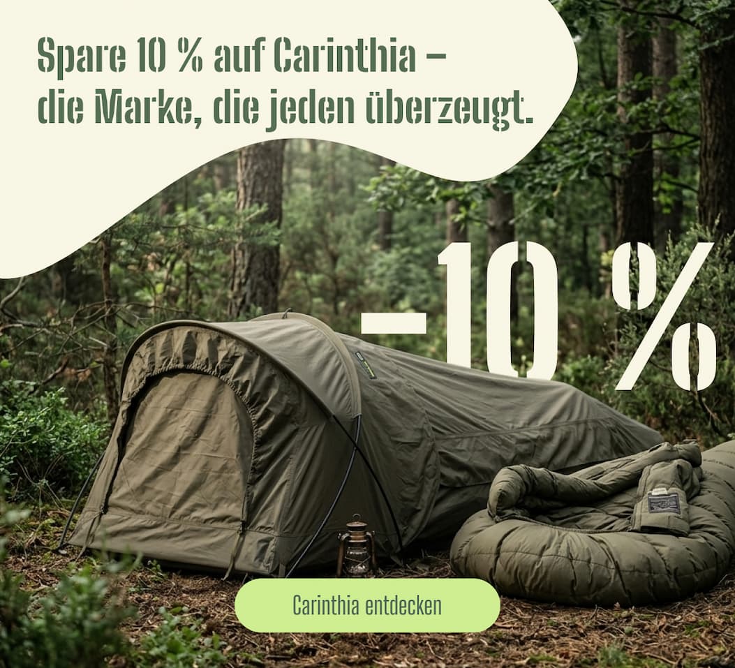 Spare 10 % auf Carinthia – die Marke, die jeden überzeugt.