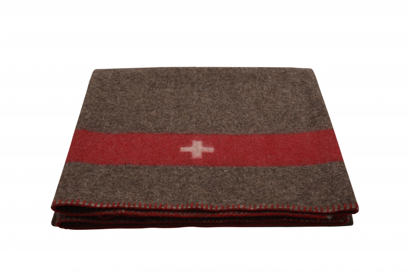 Image of Schweizer Armee Wolldecke - Das Original