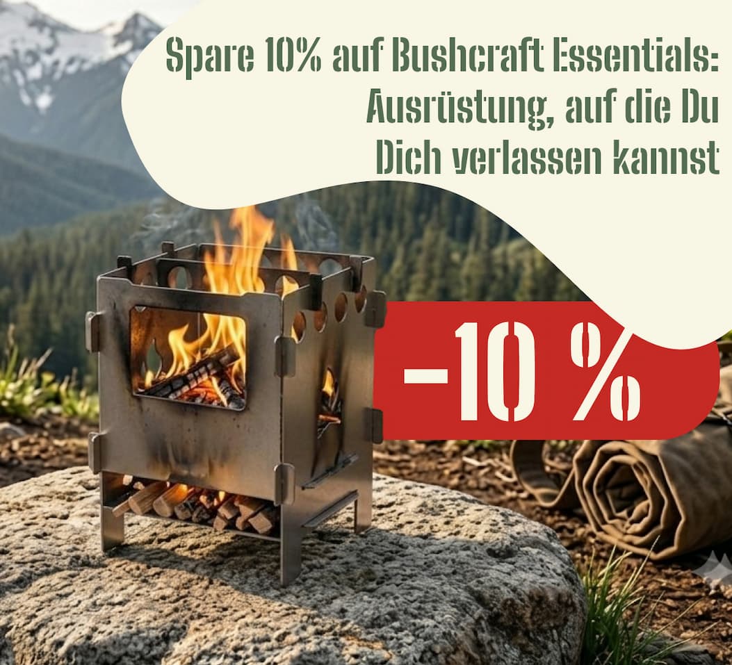 Bushcraft: Ausrüstung, auf die Du Dich verlassen kannst
