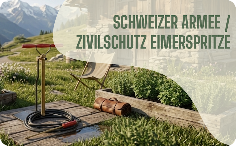 Schweizer Armee Eimerspritze