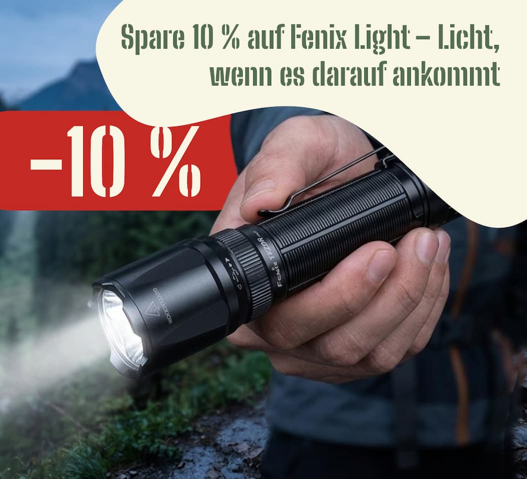 Spare 10 % auf Fenix Light – Licht, wenn es darauf ankommt