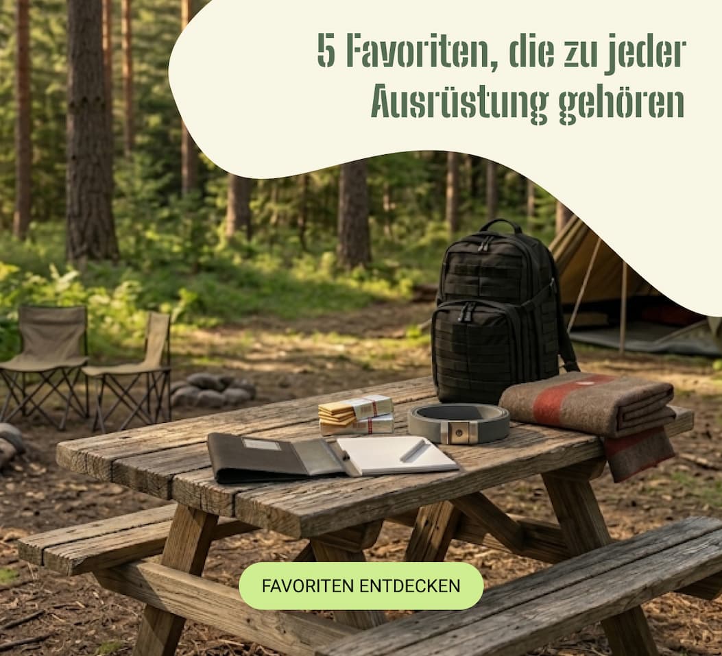 5 Favoriten, die zu jeder Ausrüstung gehören