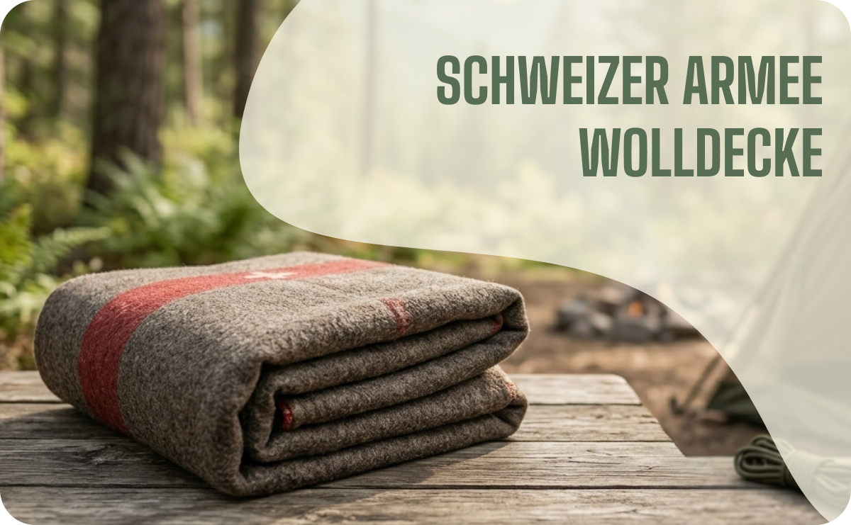 SCHWEIZER ARMEE WOLLDECKE