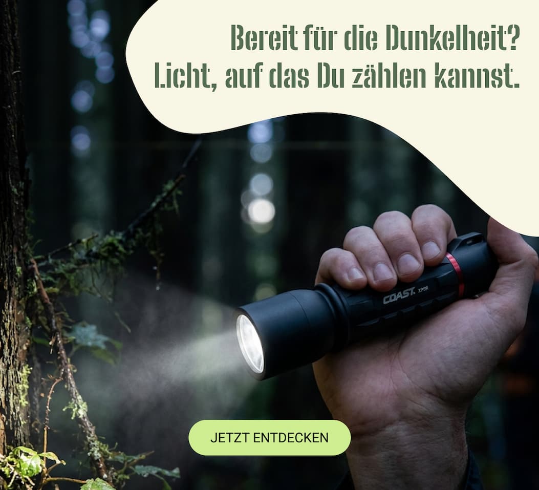 Bereit für die Dunkelheit? Licht, auf das Du zählen kannst.