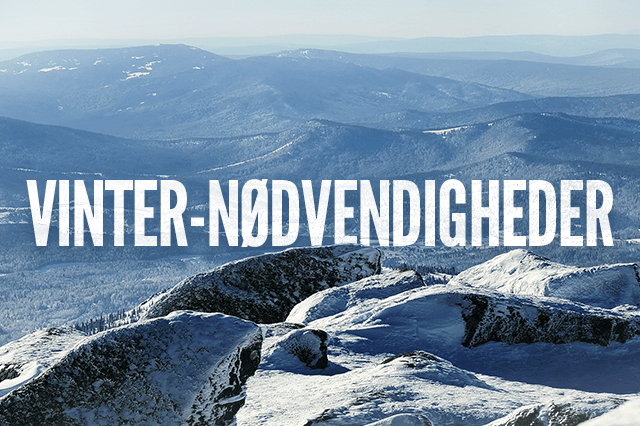 Vinter-Nødvendigheder