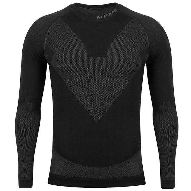 Alpinus Pro Miyabi Edition Longsleeve Top til baselag - Sort