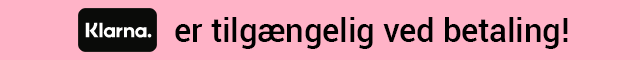 Klarna er tilgængelig ved betaling!