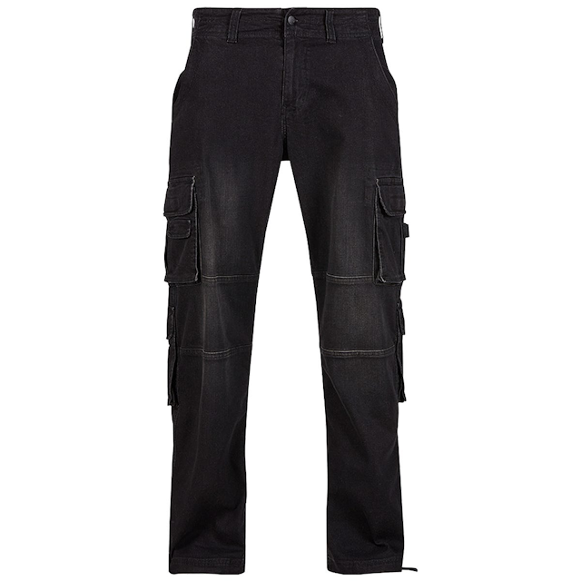 Brandit Denim Cargo Bukser - Sort