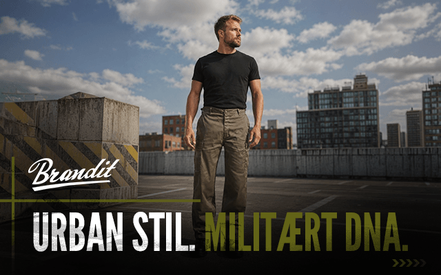 Brandit – Urban stil. Militært DNA.