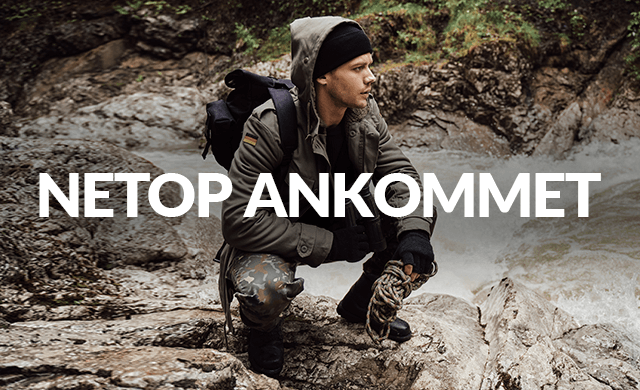 Netop ankommet