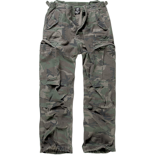 Brandit M-65 Vintage Bukser - Woodland