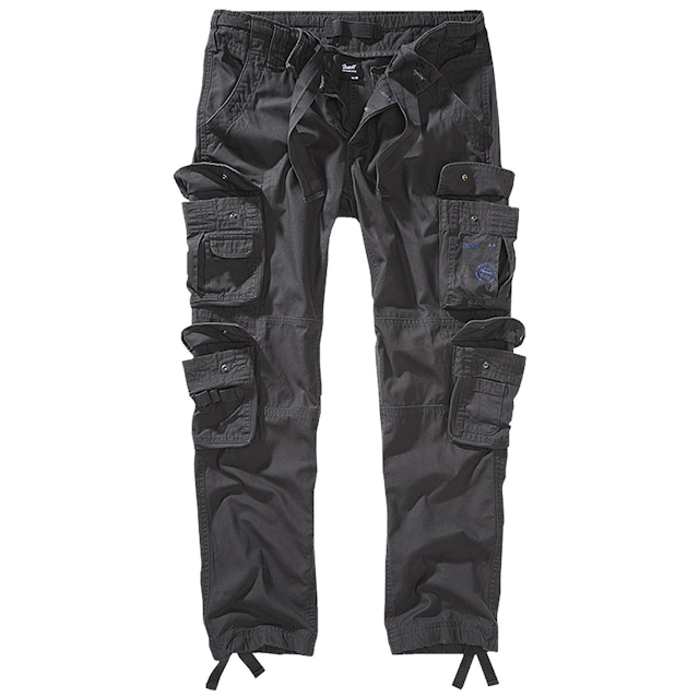 Brandit Pure Slim fit bukser - Antracit