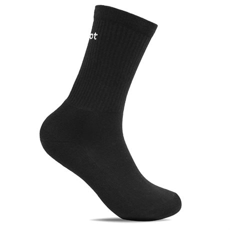 Image of Minfot Vandringsstrumpor Bambu Merinoull Svart 1-pack