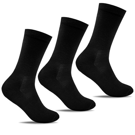 Image of Minfot Strumpor Merinoull Svart 3-Pack