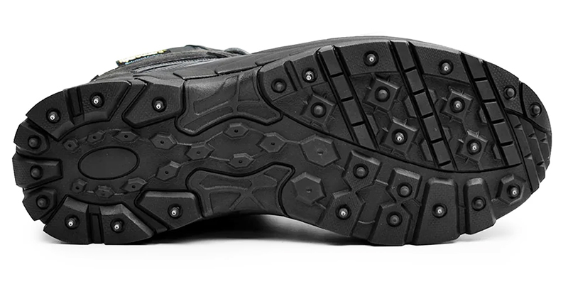 Snowgrip har en sula med totalt 27 dubbar