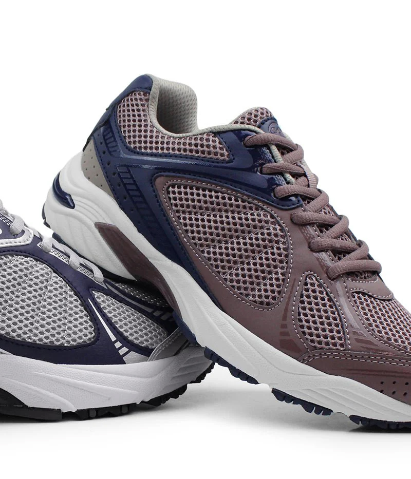 Scholl New Sprinter i silver och mörkrosa med blå detaljer