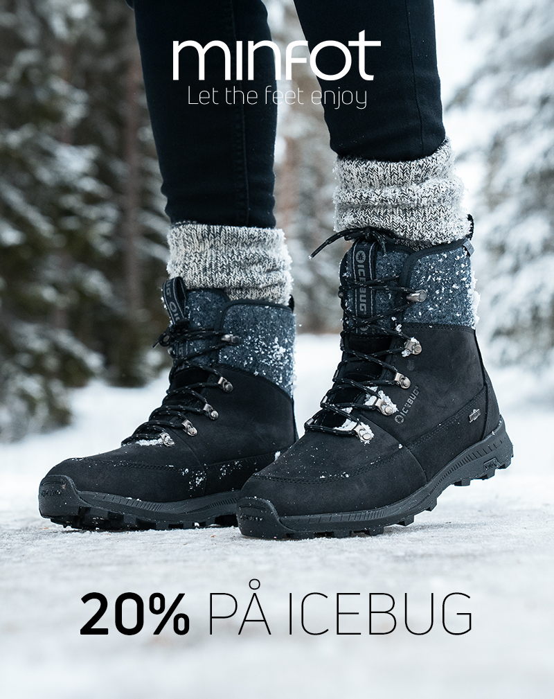 20% på Icebug hos Minfot.se