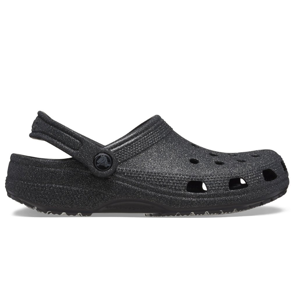 Image of Crocs Classic Glitter Clog Unisex Black